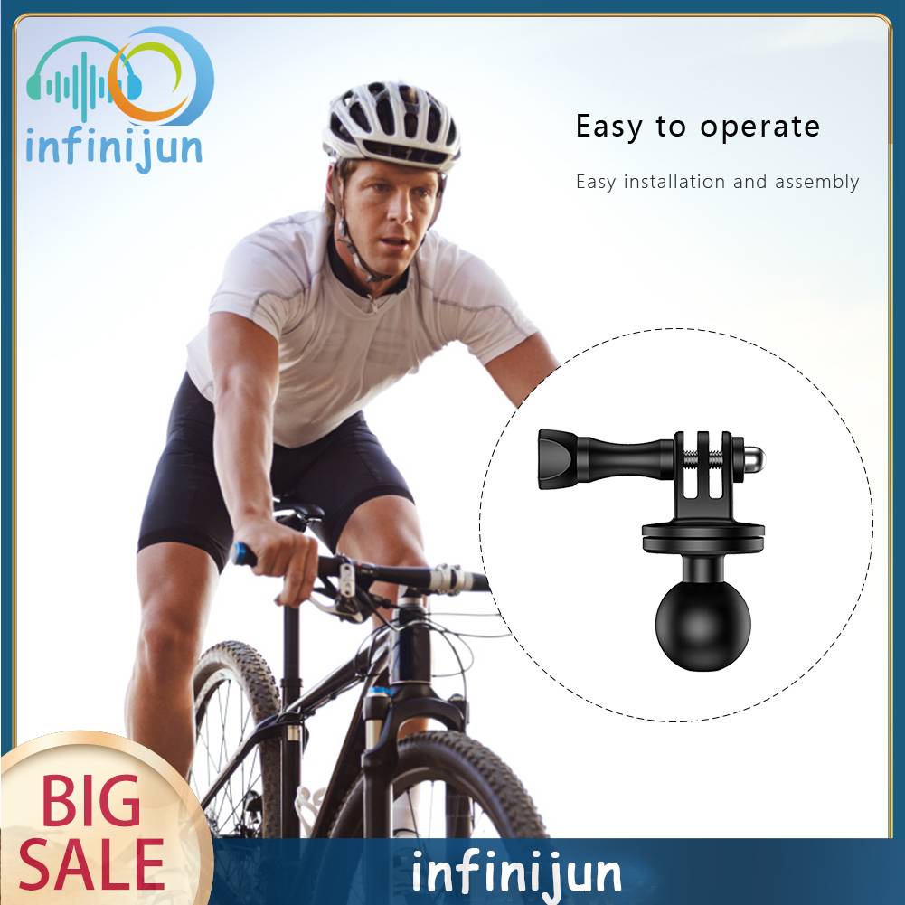 Giá Đỡ Máy Ảnh Đầu Bi Thông Dụng Gắn Tay Lái Xe Đạp