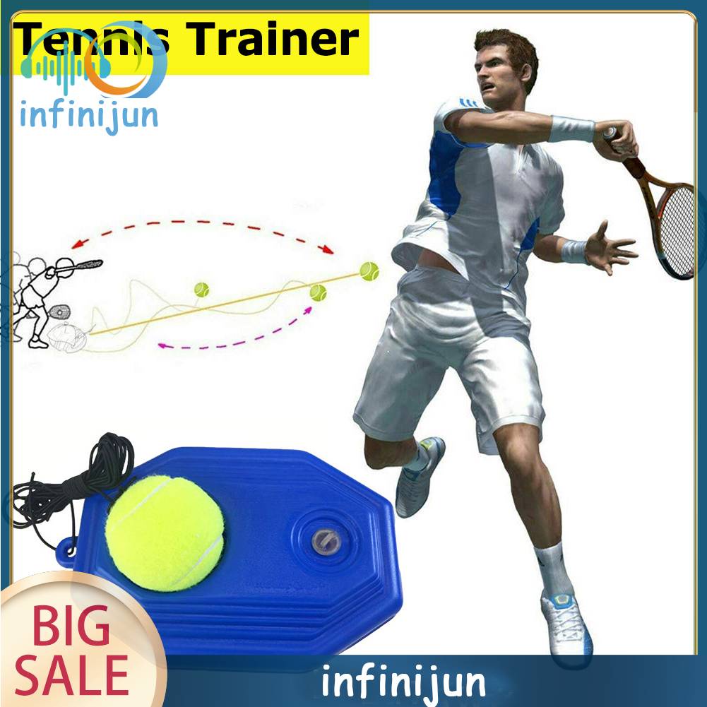Bộ Dụng Cụ Chơi Tennis Đàn Hồi Di Động Kèm 1 Dây Thừng Đàn Hồi Cho Người Lớn Và Trẻ Em