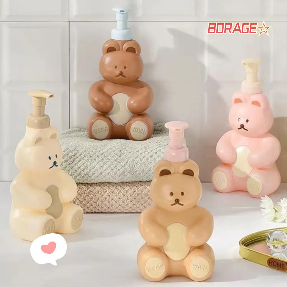 BORAG Bình Đựng Xà Phòng Dung Tích Lớn 500ML Kiểu Dáng Dễ Thương