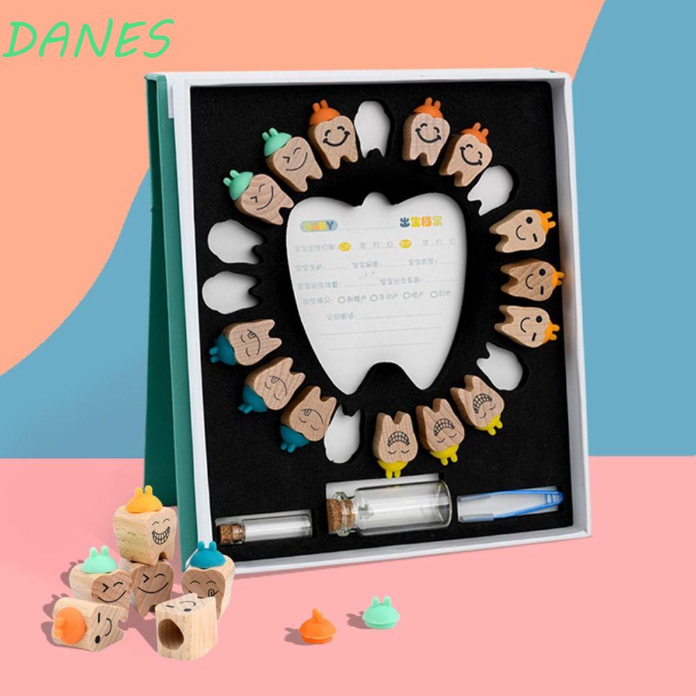 DANES Hộp Đựng Răng Em Bé Siêu Bền Tiện Dụng