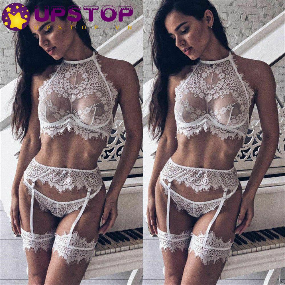 UPSTOPVN Bộ Đồ Lót Lọt Khe Thời Trang Quyến Rũ Cho Nữ