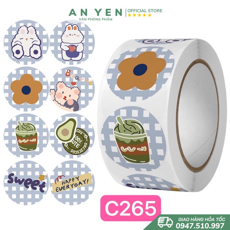 Sticker khen thưởng  tạo hứng thú cho bé học tiếng Anh hàng loại dày, in sắc nét