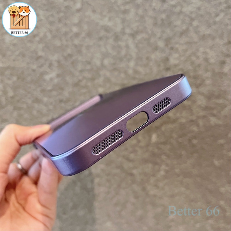 Ốp Điện Thoại Cứng Chống Sốc Bề Mặt Nhám Sang Trọng Cho IPhone 14 11 12 11 Pro Max