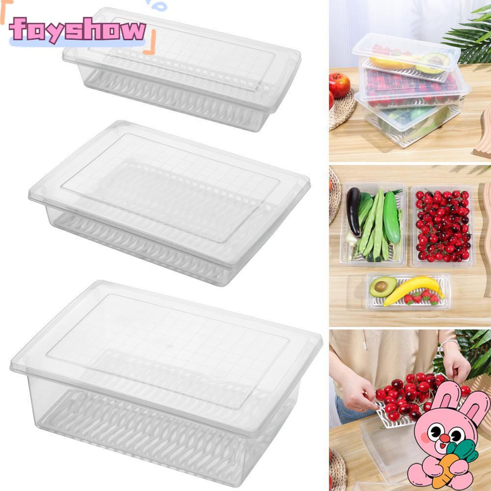 FAY Hộp Đựng Thực Phẩm Giúp Ráo Nước Tiện Dụng Cho Nhà Bếp