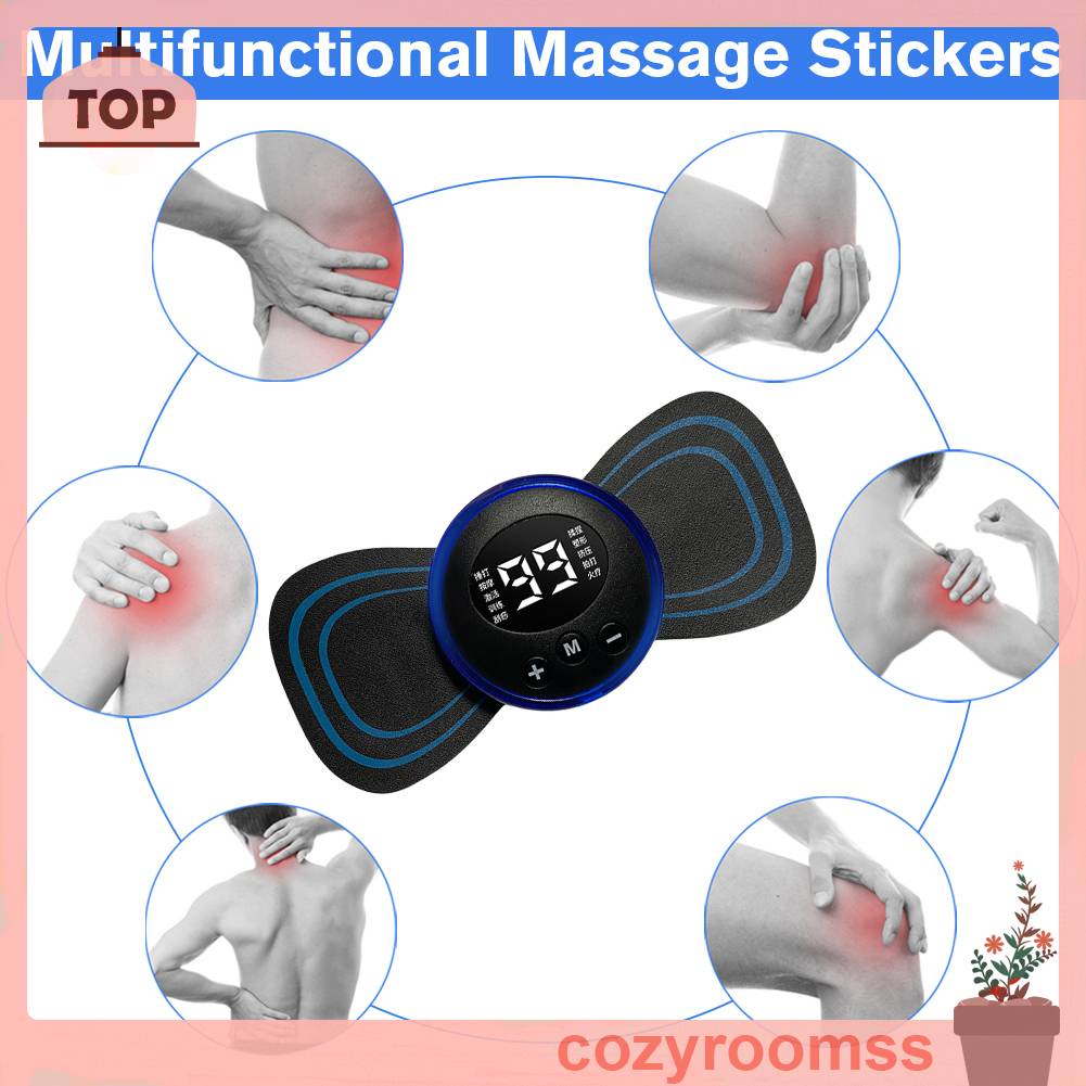 Miếng Dán Massage Cổ Vai Lưng Mini Giảm Mệt Mỏi