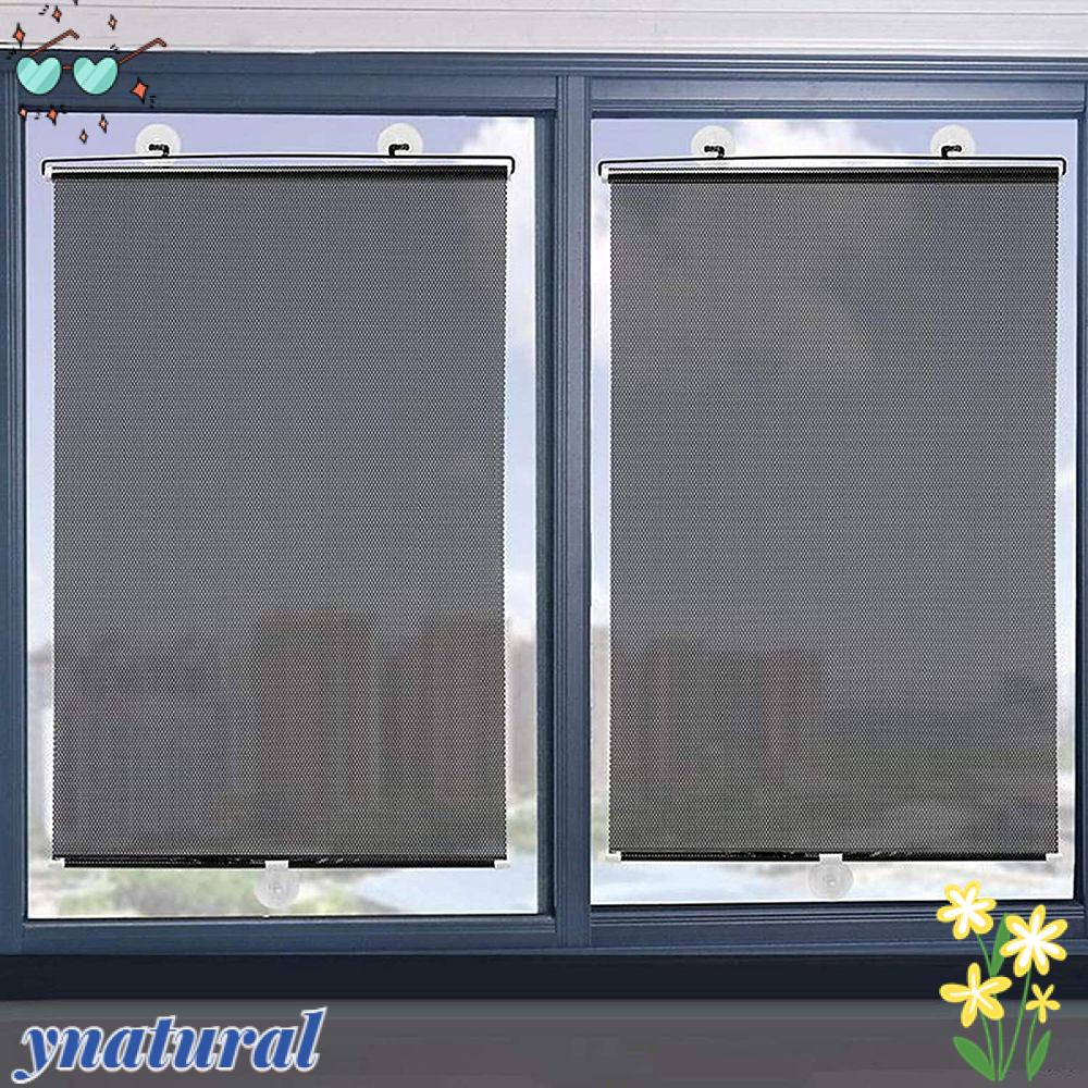 YNATURAL Tấm Che Nắng Dạng Lăn Tiện Dụng Cho Cửa Sổ Xe Hơi