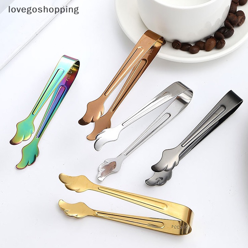 Kẹp Gắp Đá / Thức Ăn Bằng Thép Không Gỉ Tiện Dụng Cho Nhà Bếp
