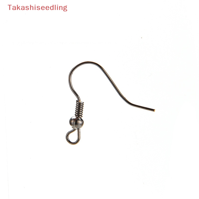 Set 100 Móc Mạ Bạc Dùng Làm Bông Tai Với 4 Màu Tùy Chọn