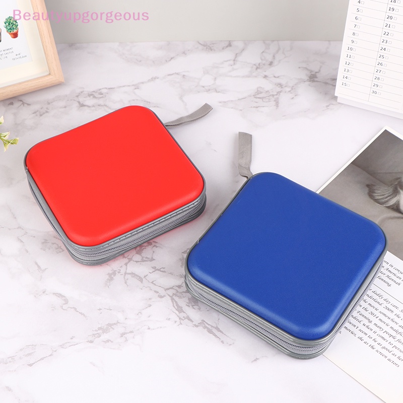 1 Hộp 40 Đĩa Nén Đựng Đĩa CD Chống Nước Tiện Dụng