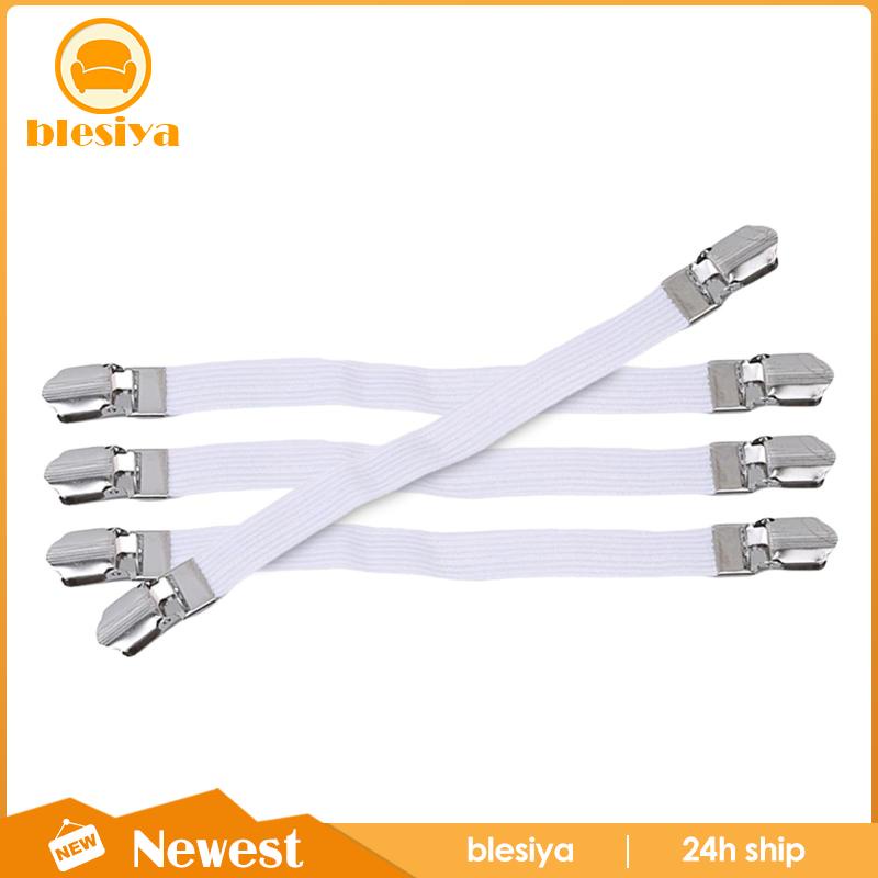 Bộ 4 Dây Đai Cố Định Tấm Trải Giường Tiện Dụng