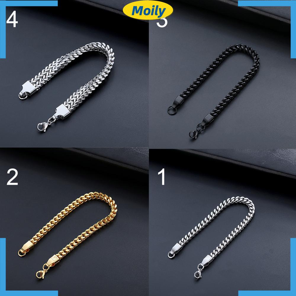 MOILYVN Vòng Tay Chuỗi Xích Màu Sắc Bắt Mắt Cho Nam