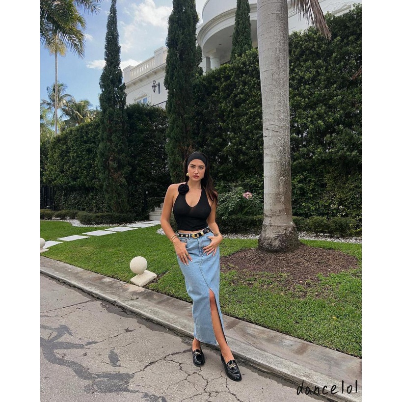 Áo Dây Nhảy Múa 1O1 Màu Trơn Hoạ Tiết Hoa 3D