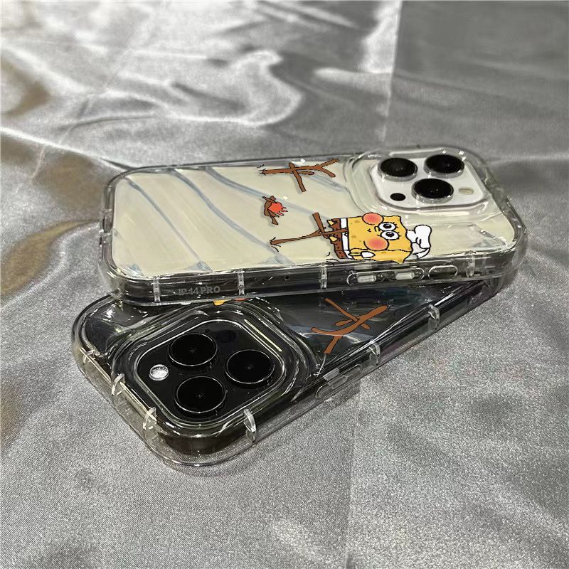 Ốp Điện Thoại Dẻo Trong Suốt Họa Tiết Hoạt Hình SpongeBob Cho Iphone Xr / 11 7 plus8iPhone14promax sins1312 / DWE9