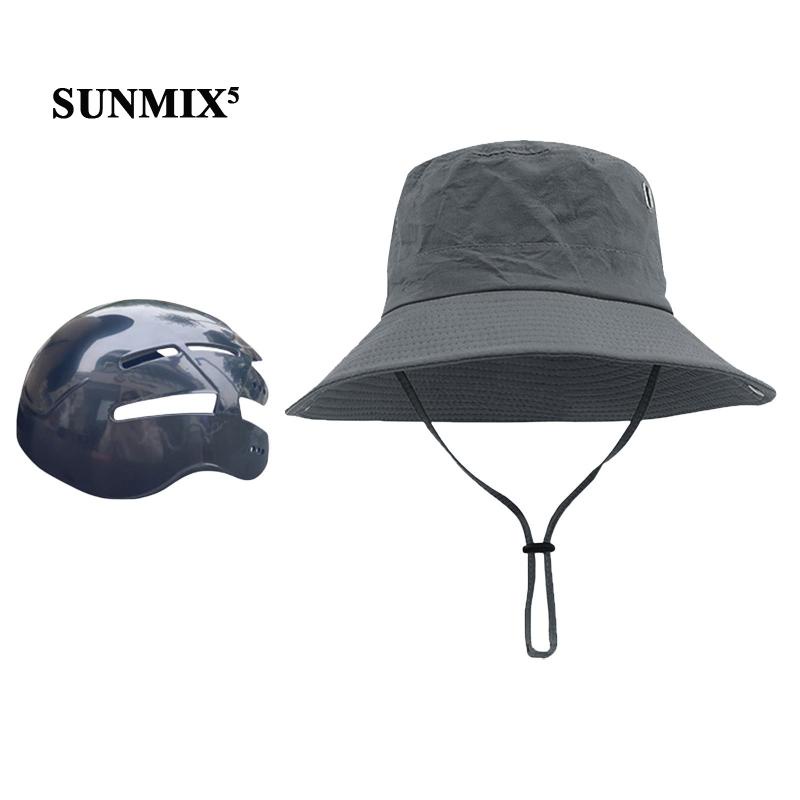 Mũ Bucket Chống Nắng Thoáng Khí Có Dây Đeo Thời Trang Du Lịch