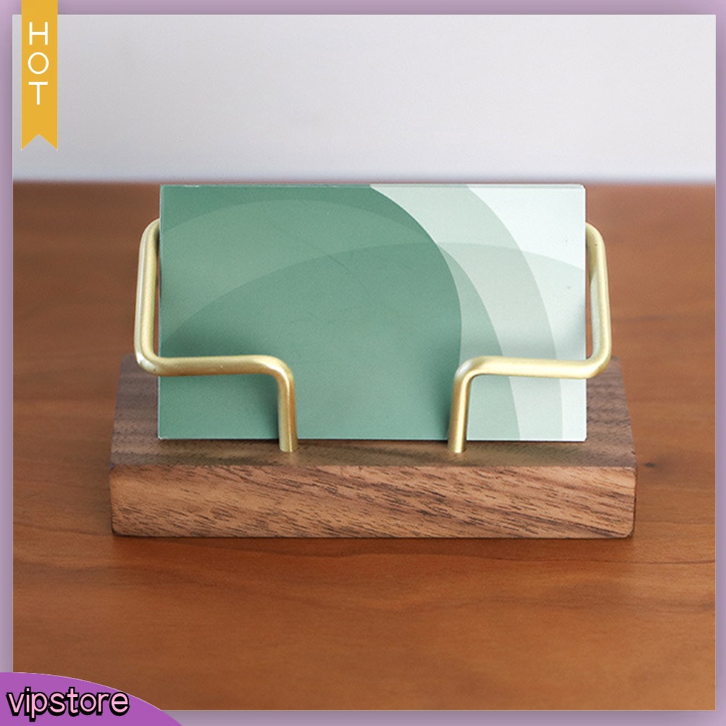 &lt;VIP&gt; Giá Đỡ Danh Thiếp Bằng Gỗ Không Biến Dạng Tiện Dụng