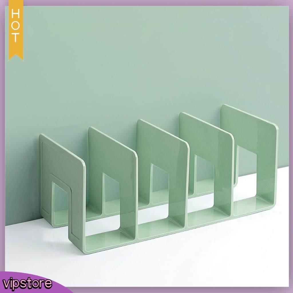 &lt;VIP&gt; Giá Đỡ Sách 4 Ngăn Chống Trượt Tiện Dụng