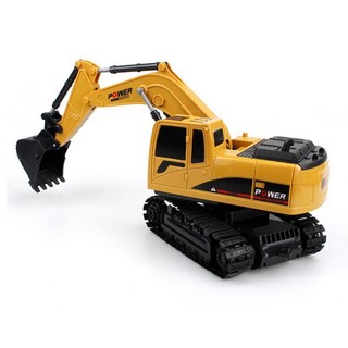Rechargeable 6-channel remote control excavator toy