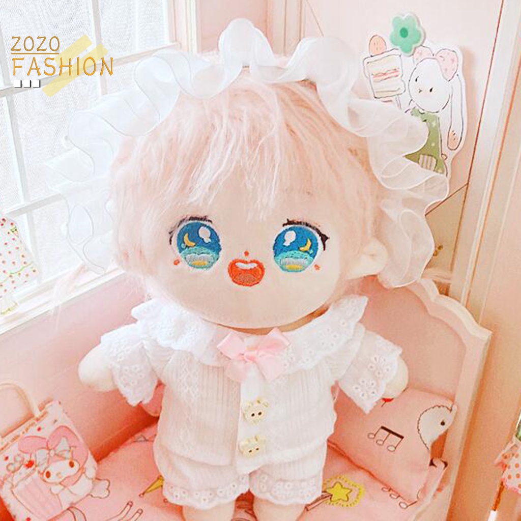 Bộ Đồ Ngủ Búp Bê 3 Món Mềm Mại Đáng Yêu Cho Bé