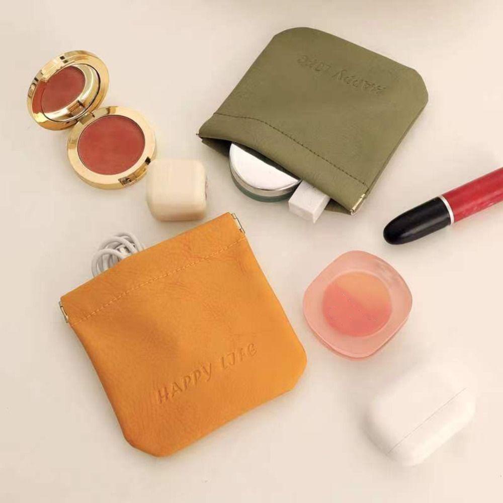 MIQUEL Túi Đựng Đồ Trang Điểm / Mỹ Phẩm / Trang Sức Bằng Da PU Cỡ Lớn Tiện Dụng Mang Theo Du Lịch Cho Nữ