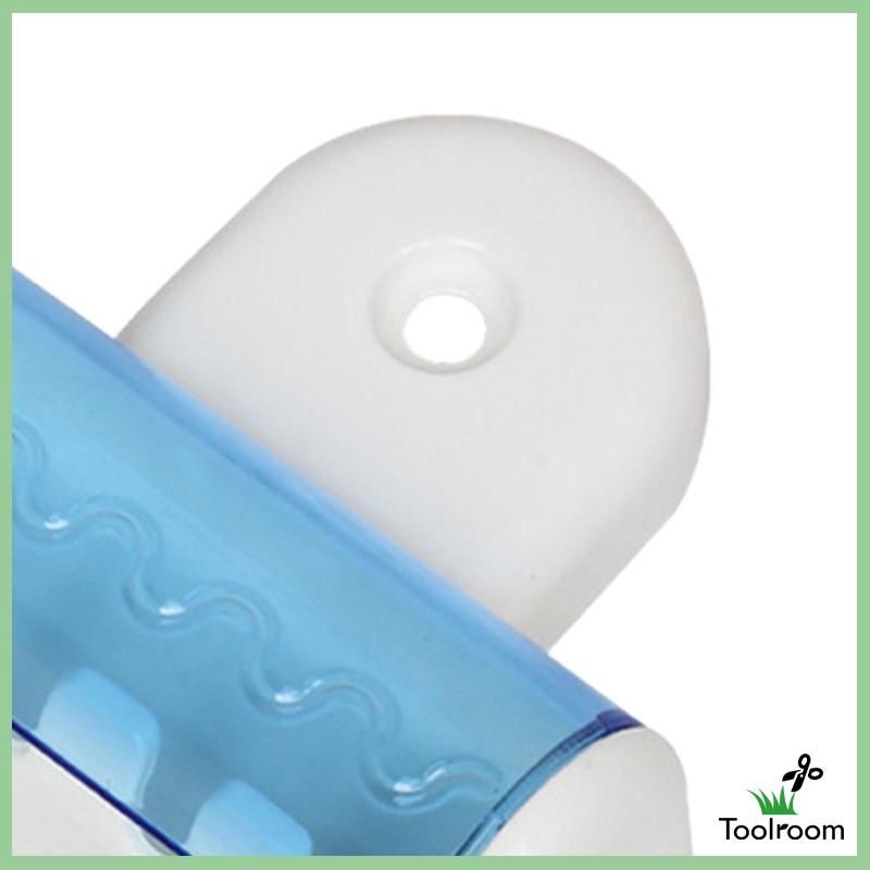 Giá Đỡ Bàn Chải Đánh Răng Gắn Tường Kèm Vỏ Bọc Tiện Dụng Cho Phòng Thay Đổi Khách Sạn