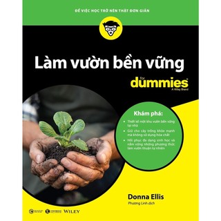 Sách - Làm vườn bền vững for dummies