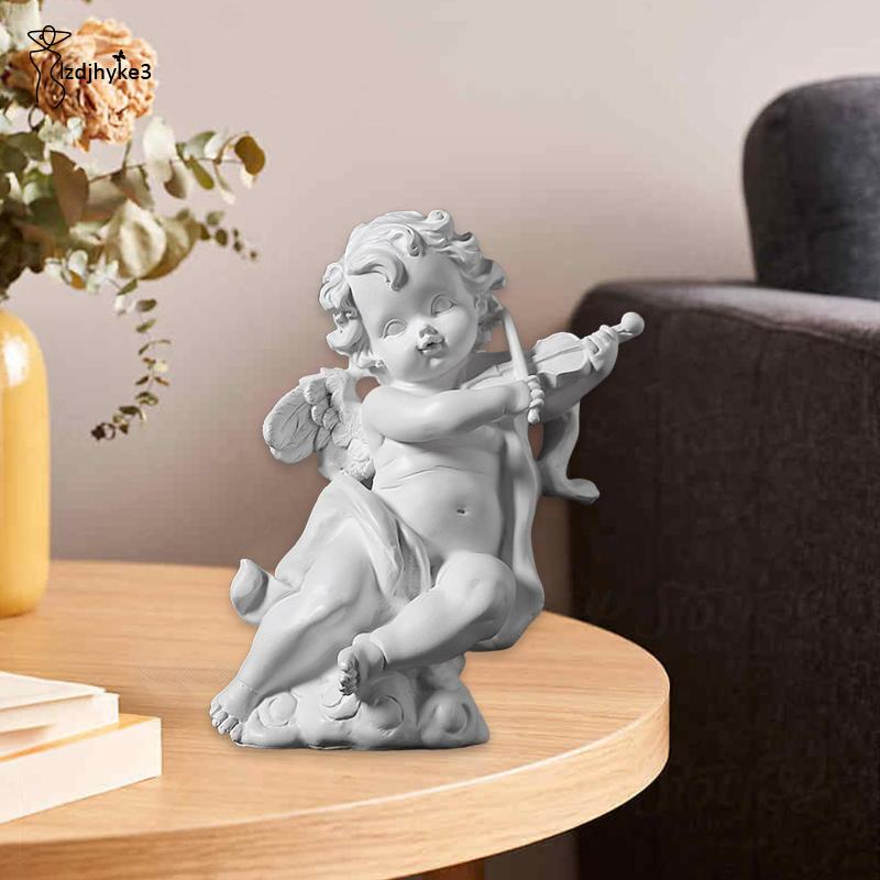 Mô Hình Thiên Thần Đáng Yêu lzdjhyke3 Bằng Nhựa Resin Trang Trí Phòng Ngủ