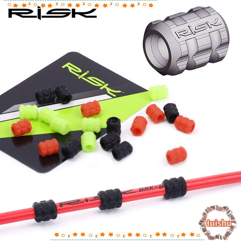 HS Set 10 Vòng Bảo Vệ Dây Cáp Xe Đạp Bằng Silica Siêu Nhẹ