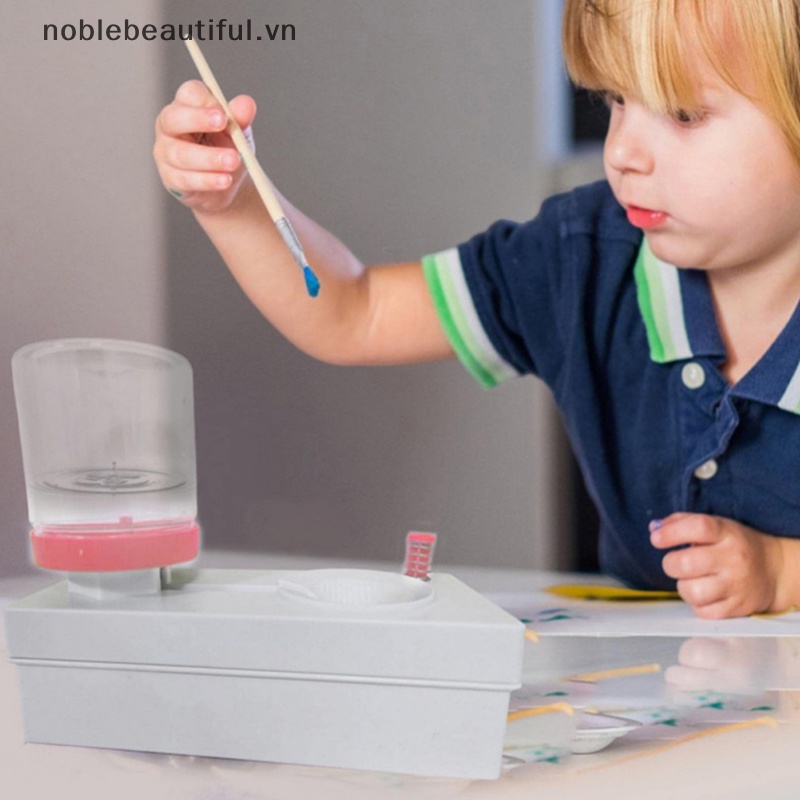 [noblebeautiful] Cọ Vẽ Trang Điểm [VN] Máy Làm Sạch Nước Tươi Mới Chu Kỳ Nước Acrylic Cho Cọ Trang Điểm [VN]