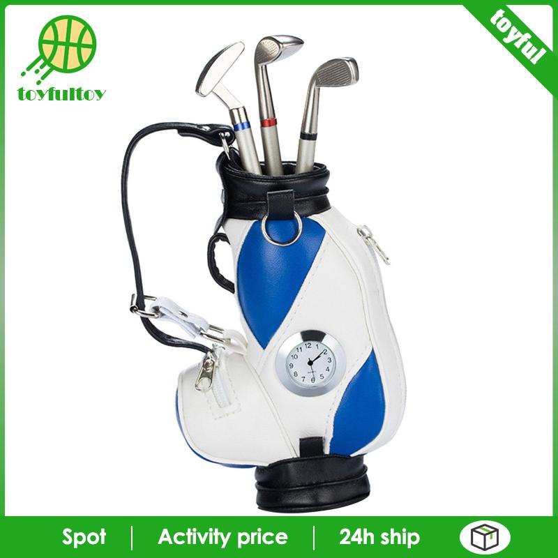 Túi Đựng Bút / Gậy Đánh Golf Mini Thiết Kế Độc Đáo Dùng Làm Quà Tặng Cho Nam