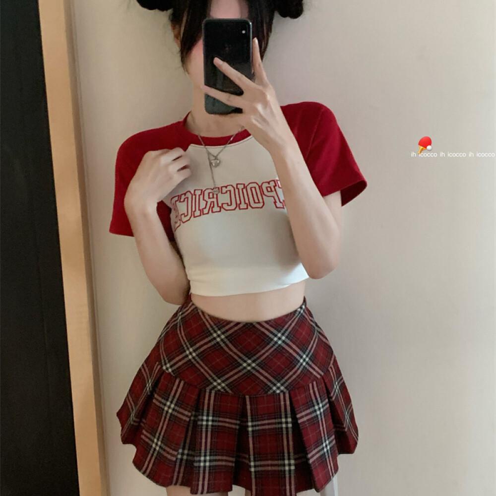 Hana áo croptop áo croptop nữ Thiết kế ít người cao eo slim hottie ngắn áo khoác 2023 NEW JUL0102