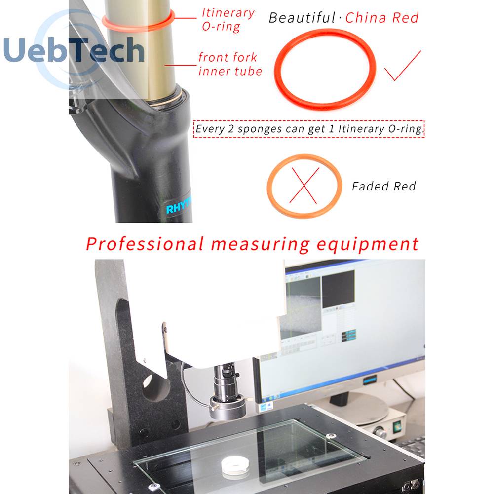 Set 2 Vòng Đệm Mút Thấm Dầu Dành Cho Phuộc Trước Xe Đạp MTB