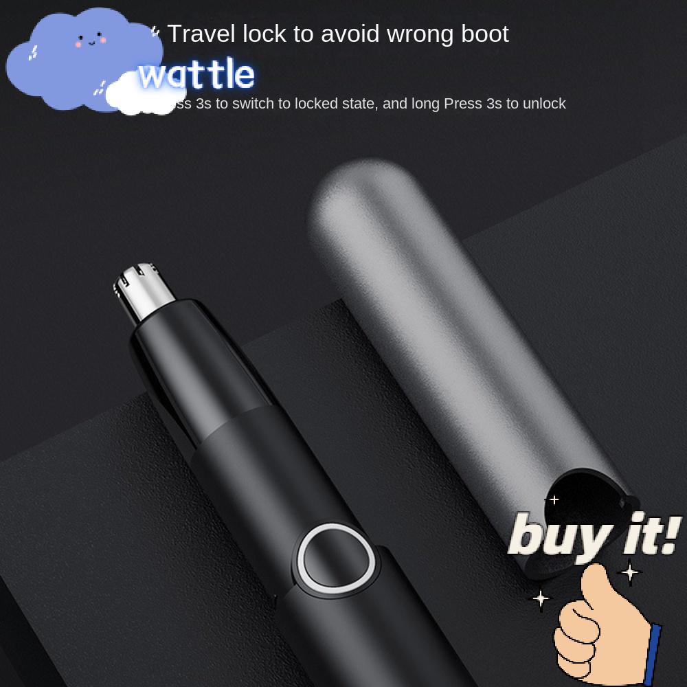 WATTLE Tông Đơ Tỉa Lông Mũi Chạy Điện Tiện Dụng
