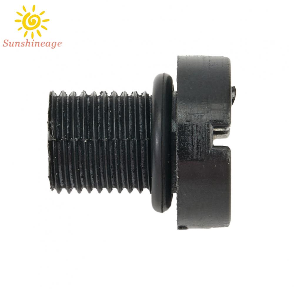 Bu Lông Van Thở Bằng ABS + Cao Su Màu Đen Siêu Bền Tiện Dụng Cho Xe Hơi