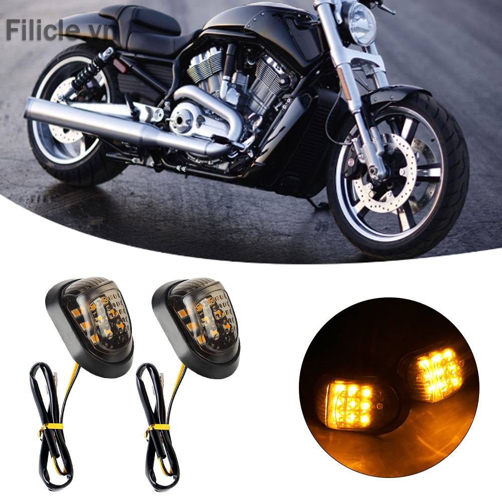 Cặp Đèn Xi Nhan 9LED Siêu Nhẹ Cho Xe Đạp