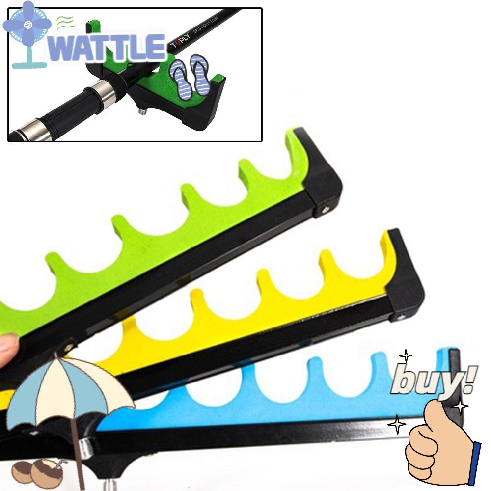 WTTLE Giá Đỡ Cần Câu Cá 3 / 5 / 6 / 10 Lỗ Chất Liệu Mềm Mại Tiện Dụng