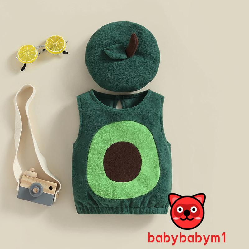 Bộ Trang Phục Hóa Trang Quả Bơ Xinh Xắn Cho Bé