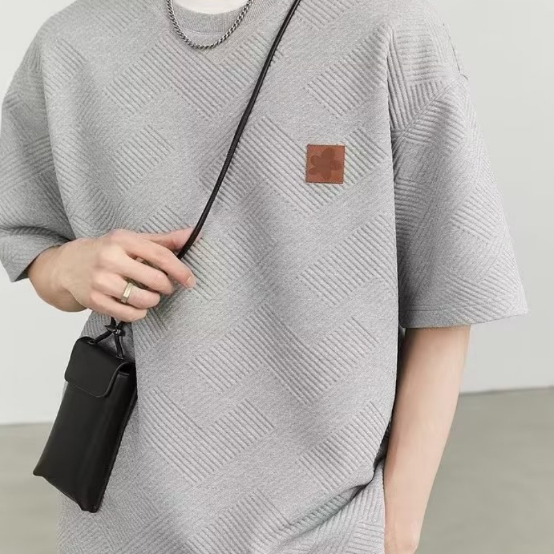 Áo Thun Tay Ngắn Dáng Rộng Thời Trang Cá Tính Cho Nam