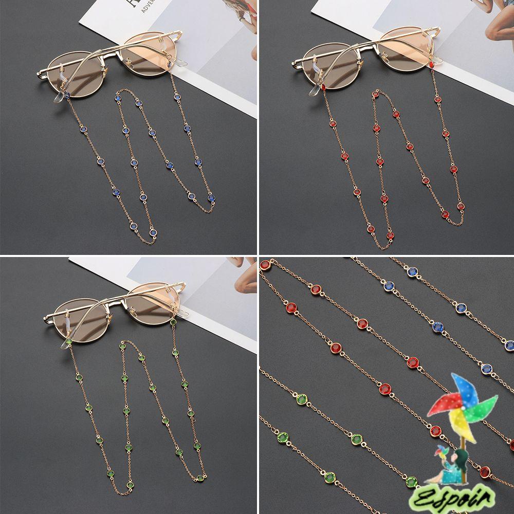 ESPO Dây Xích Kim Loại Đeo Mắt Kính Chống Trượt Đa Năng