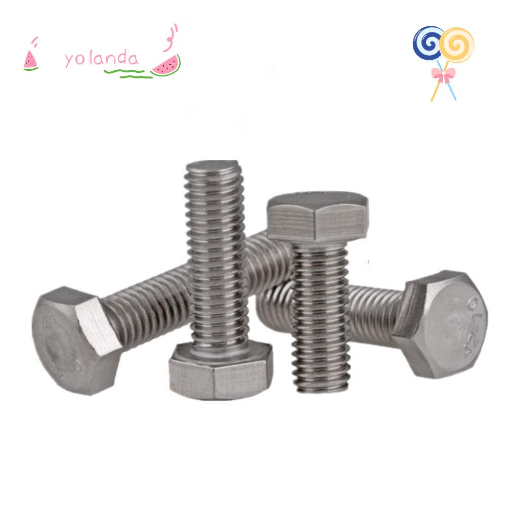 Set 20 Bu Lông Đầu Lục Giác Bằng Thép Không Gỉ 304 1 / 4-20 X 1-1 / 4 &quot;Đa Ứng Dụng