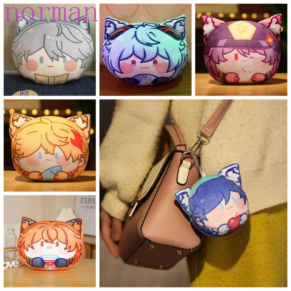 Thú Nhồi Bông NORMAN Genshin Dễ Thương Trang Trí Nhà Cửa