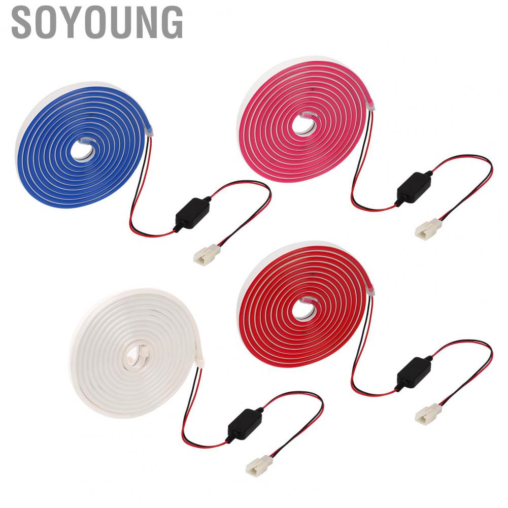 Soyoung Front Trunk Frunk  Surround Lighting Strip Kits Replacement for Tesla Model S X 2012 2013 2014 2015 2016 2017 2018 2019-2022