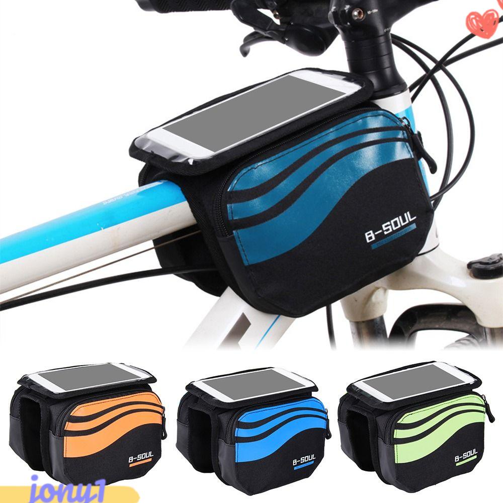 JONYE Túi Đựng Điện Thoại 5.7 inch Bằng Nylon Chống Thấm Nước Gắn Khung Trước Xe Đạp