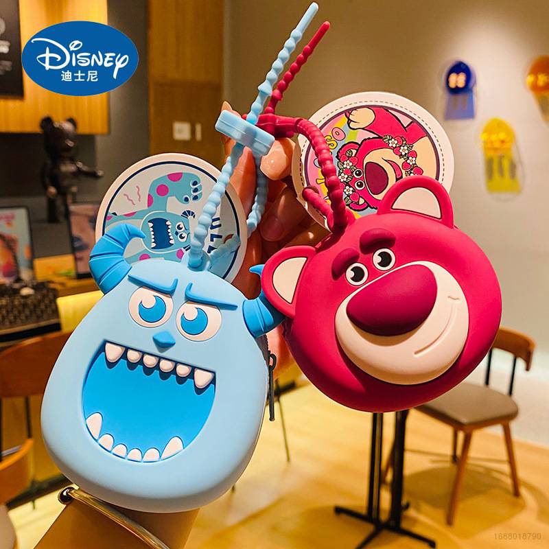 Túi Đeo Chéo Hình Gấu Dâu Tây / Stitch Hoạt Hình Đáng Yêu Sáng Tạo