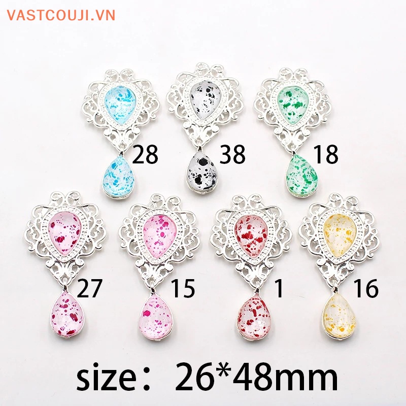 Ghim Cài Áo Bằng Bạc 48X26MM DIY