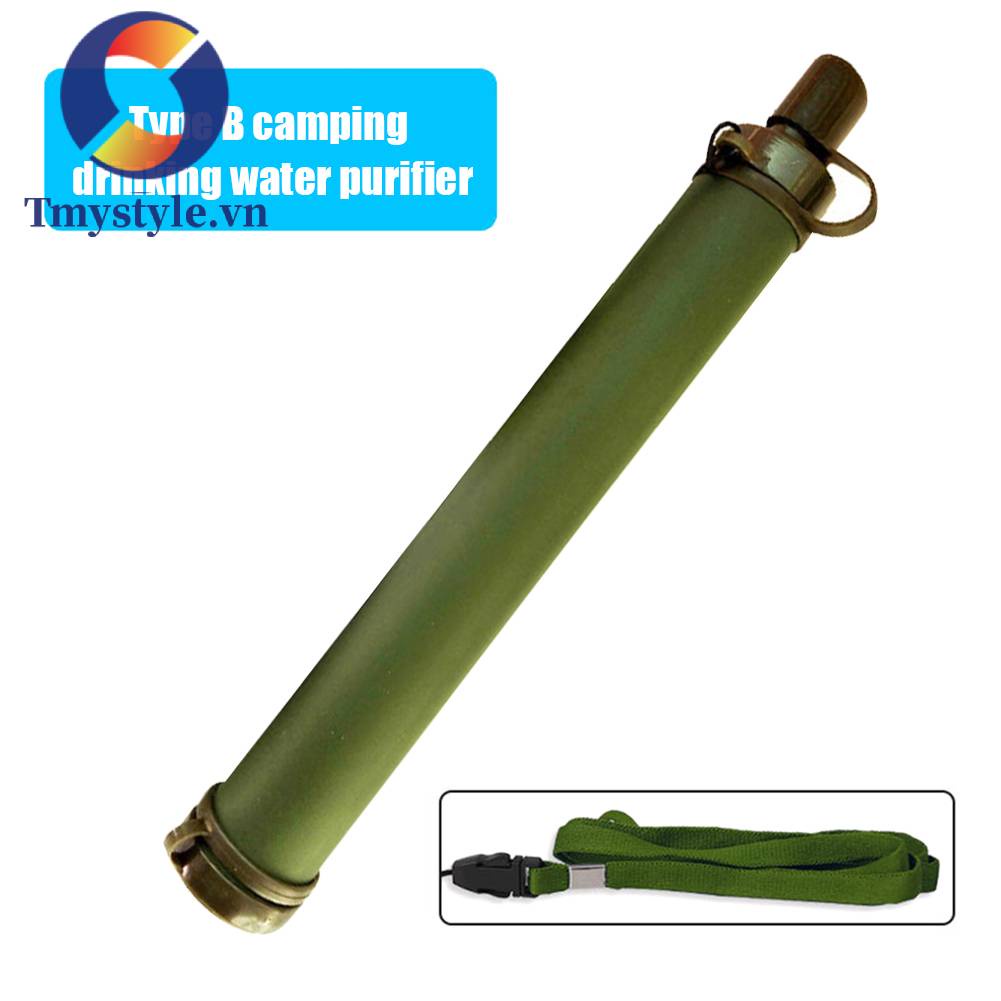 Ống Hút Lọc Nước Khẩn Cấp Tiện Dụng Khi Đi Cắm Trại