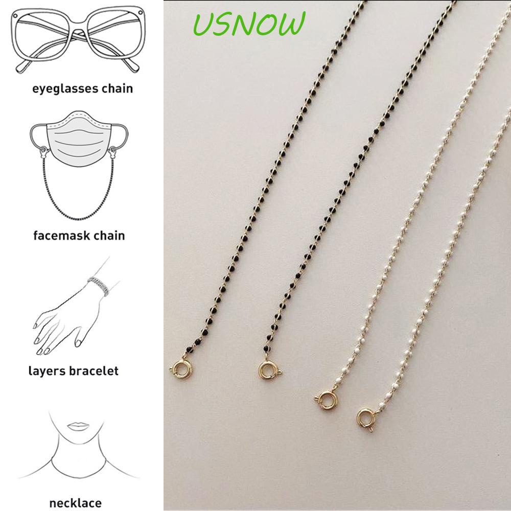 USNOW Dây Giữ Mắt Kính Bằng Acrylic Chống Thất Lạc Tiện Dụng Cho Nữ