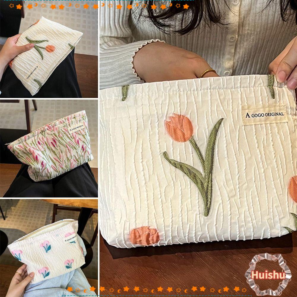 HS Túi Đựng Mỹ Phẩm Cỡ Lớn Tiện Lợi Khi Đi Du Lịch