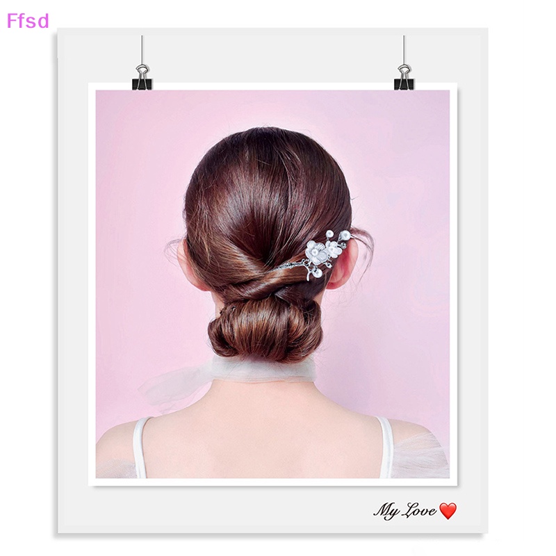 {Ffsd} Kẹp Tóc Hoa Đào Đính Ngọc Trai Nhân Tạo Quà Tặng Đám Cưới Bán Chạy