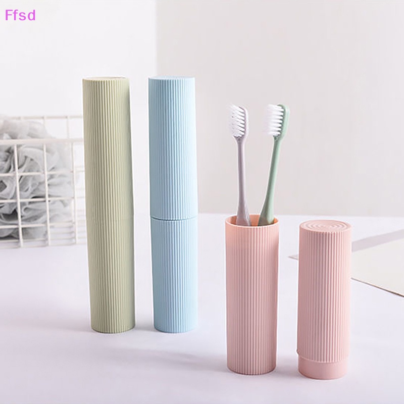 {Ffsd} Giá Đỡ Bàn Chải Đánh Răng Cốc Đánh Răng Hộp Tiết Kiệm Sáng Tạo Dùng Trong Phòng Tắm * Hàng Bán Chạy