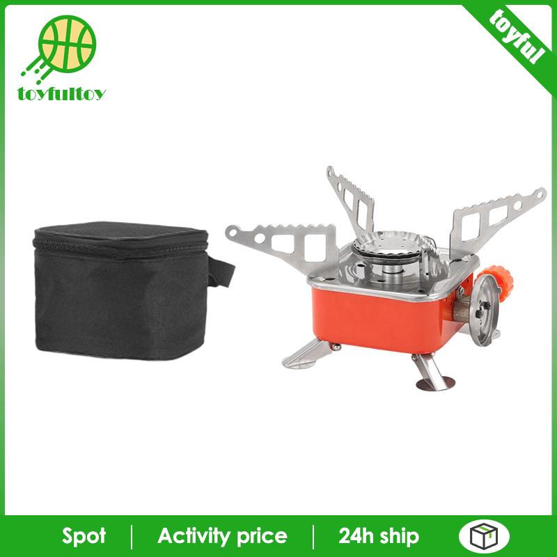 Bếp Gas Siêu Nhẹ Kèm Hộp Đựng Dùng Khi Đi Câu Cá / Cắm Trại